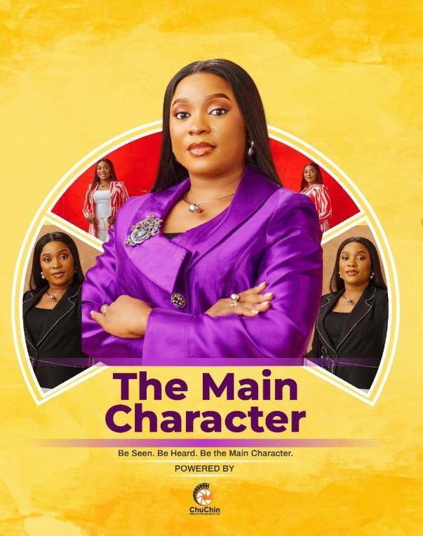 Be Seen. Be Heard. Be the Main Character. campaign artwork
